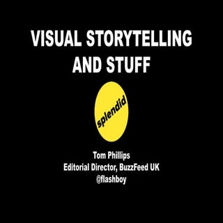 Visual storytelling – Tom Phillips,...