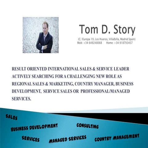 Tom story profile oct 2012