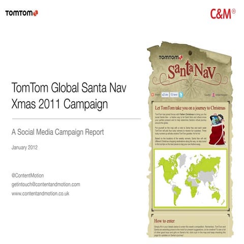 Tom Tom Santa Nav Xmas 2011: Social Media Campaign Roundup