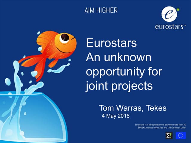 Eurostars funding