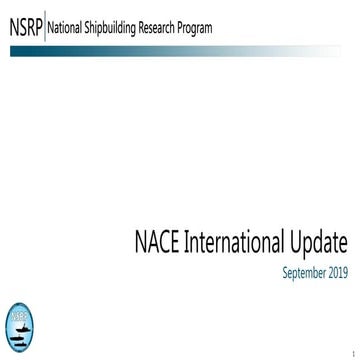 NACE International Update Corrosion Control | PPTX