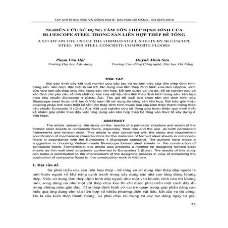 Sử dụng tôn định hình