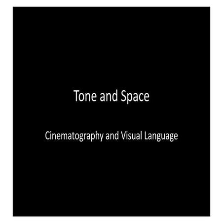 Tone and Space