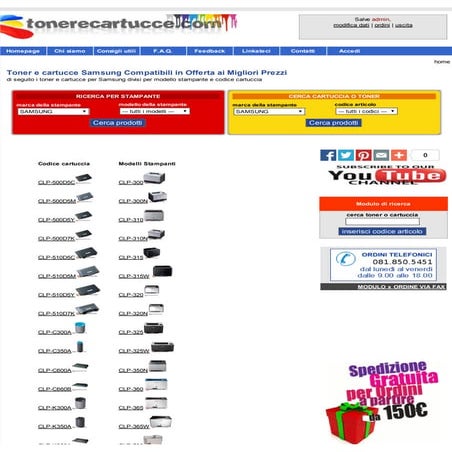 Toner per stampanti samsung | PDF