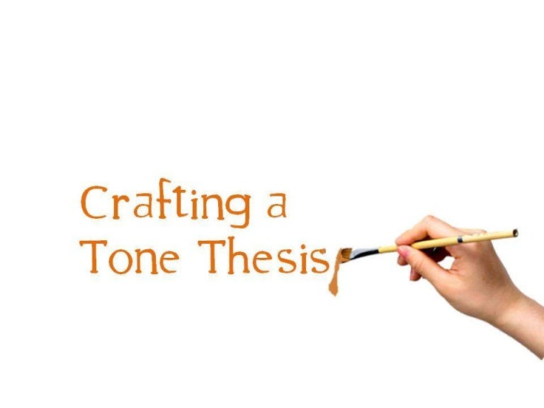 How to do a thesis picture