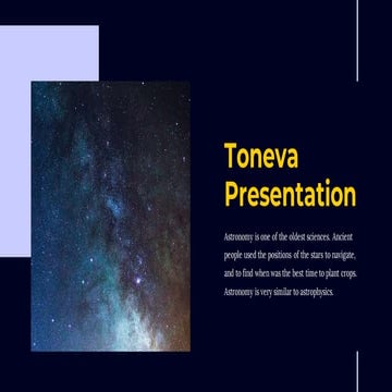 Toneva Presentation : Light Color Version