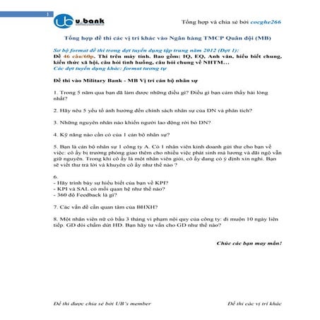 Tong hop de thi MBBank