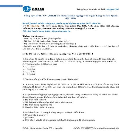 Tong hop de thi MBBank