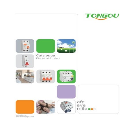 Tongou electrical catalogue 