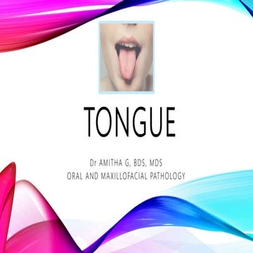 TONGUE ppt