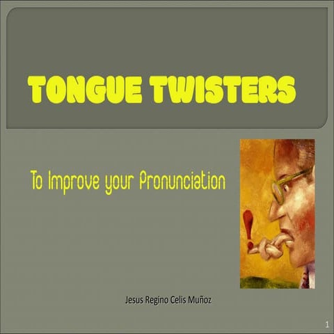 Tongue twisters jesus | PPT