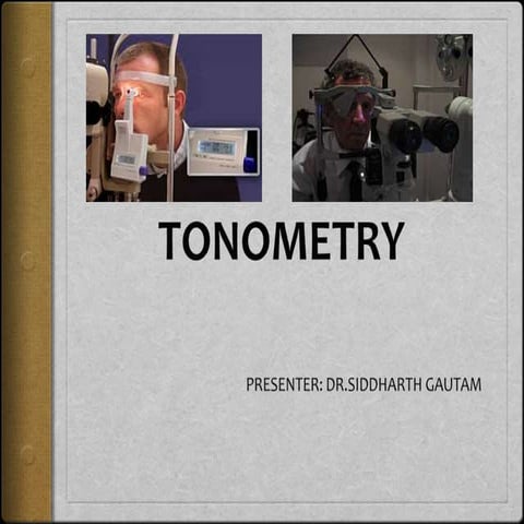 Different types of Tonometry