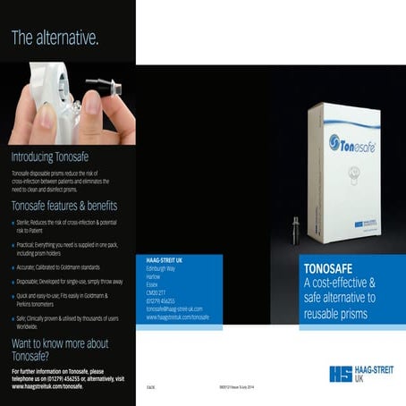 HS-UK Guide to Checking Tonometer Calibration | PDF