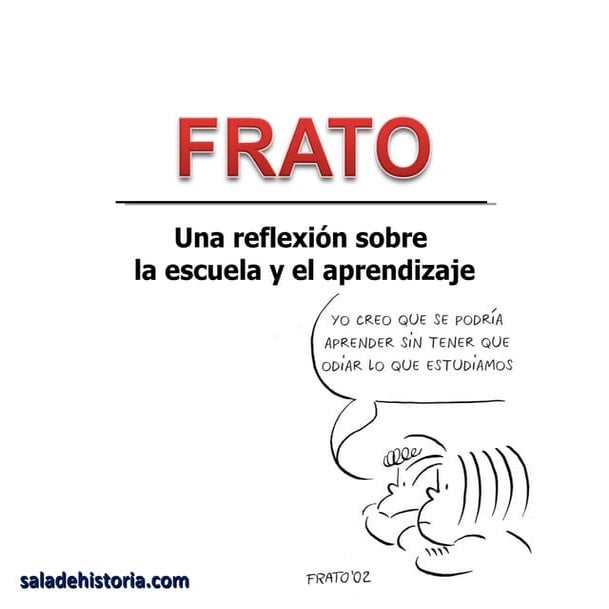 FRATO. Escuela y Aprendizaje