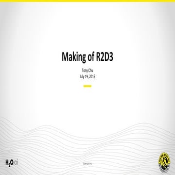 Making of R2D3 - Tony Chu