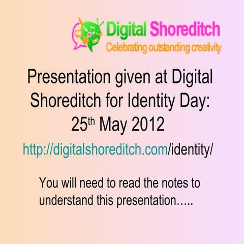 Tony Fish Digital ID Shoreditch #ds12