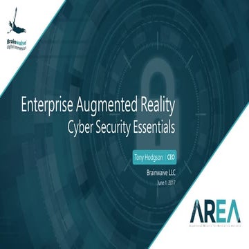 Tony Hodgson (Brainwaive): Your Enterprise is Under Attack: Cyber Security Es...