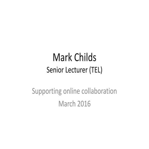 Tooc online collaboration