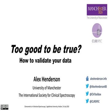 Too good to be true? How validate your data