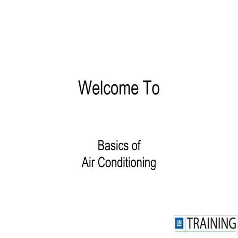 Air Conditioning Presentation
