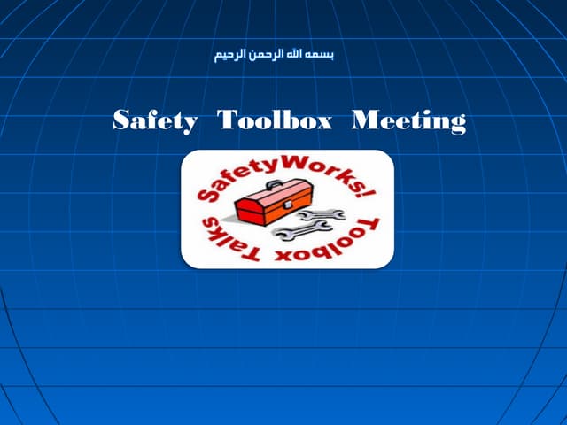 TOOL BOX MEETING PowerPoint Presentation.pptx