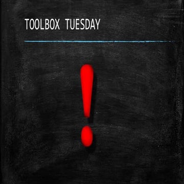 Toolbox tuesday