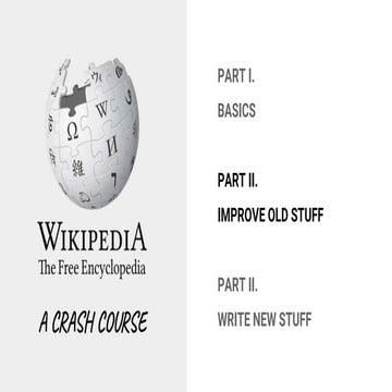 How to Edit Wikipedia: Improve Old Stuff
