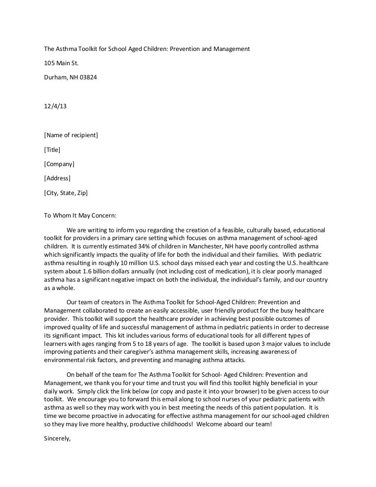 Introductory Toolkit Letter Schools