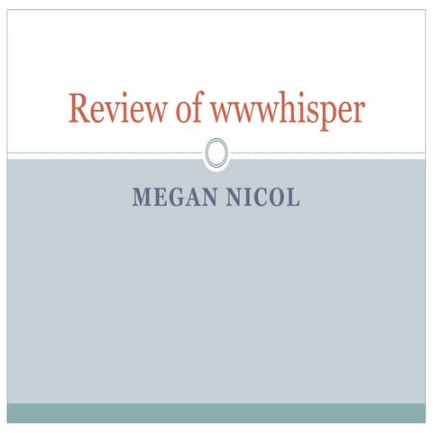 wwwhisper Tool Review