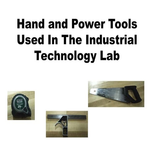 Hand and Power Tools