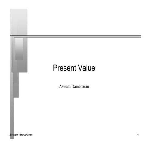 Present value