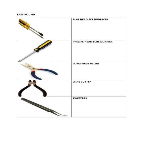 Essential Tools and Equipment for Network and Hardware Maintenance | DOCX