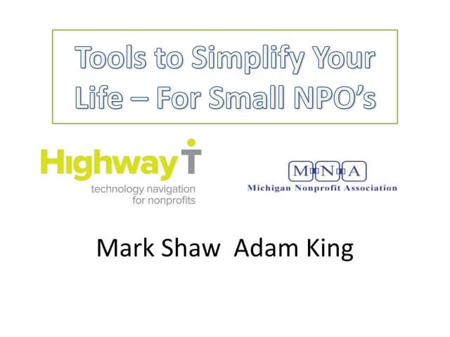 Tools to-simplify march2011