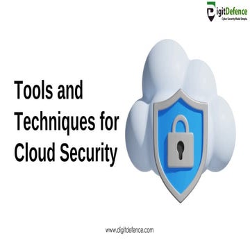 Tools and Techniques for Cloud Security download
