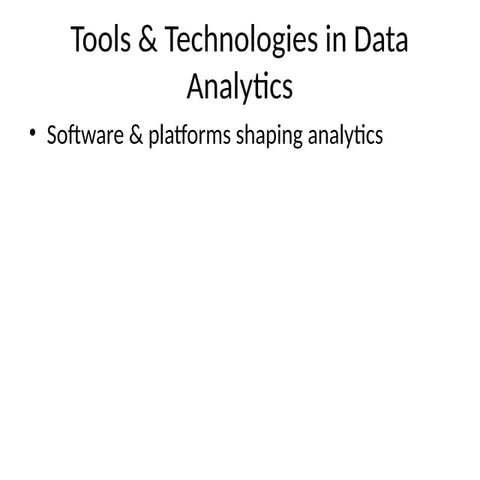 Data_Analytics_Process.pptx data analytics | PPTX