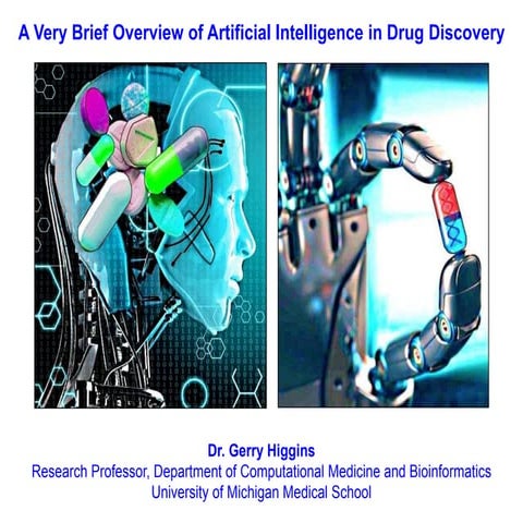 Very brief overview of AI in drug discovery