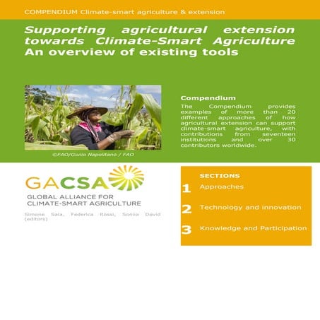 Tools for climate smart agriculture | PDF