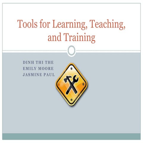 Tools for learning, teaching, and training in quality improvement