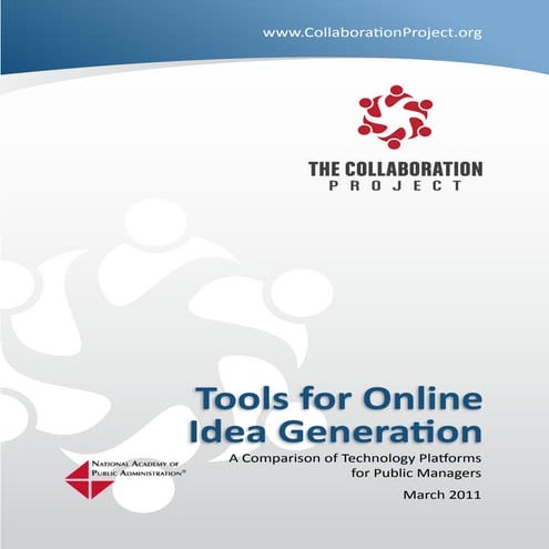Tools for Online idea generation