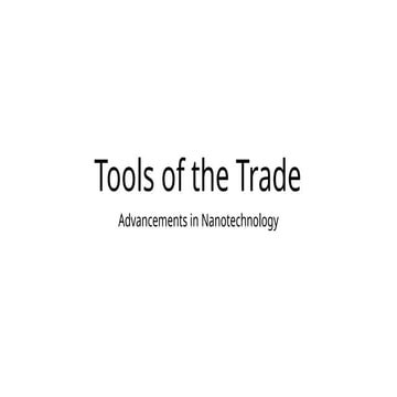 Tools of the Trade: Common Characterization Techniques in Nanomaterial Synthesis