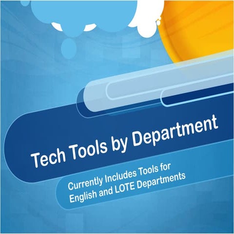 Tech Tools by Department