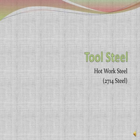Tool steel