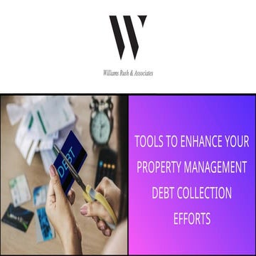 Tools to Enhance Your Property Management Debt Collection Efforts