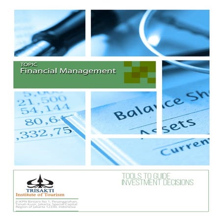 Tools to guide investment decisions