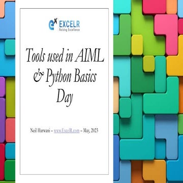 Tools used in AIML - Day 2.pptx