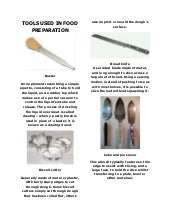 Kitchen Tools And Equipment With Meaning tools used in food preparation Kitchen Tools And Equipment With Meaning tools used in food preparation