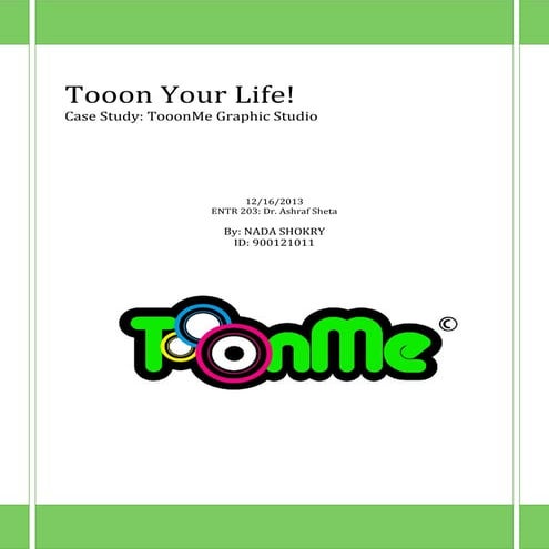 Entrepreneurship project samples submitted in MBA