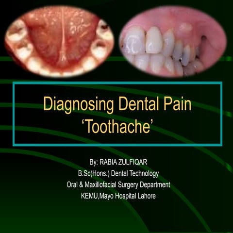 Toothache | PPT