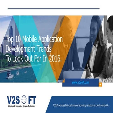 Top 10 Mobile Application Development Trends In 2016