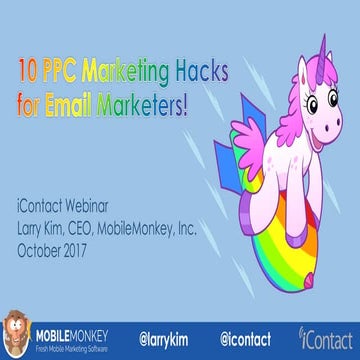 10 PPC Marketing Hacks for Email Marketers
